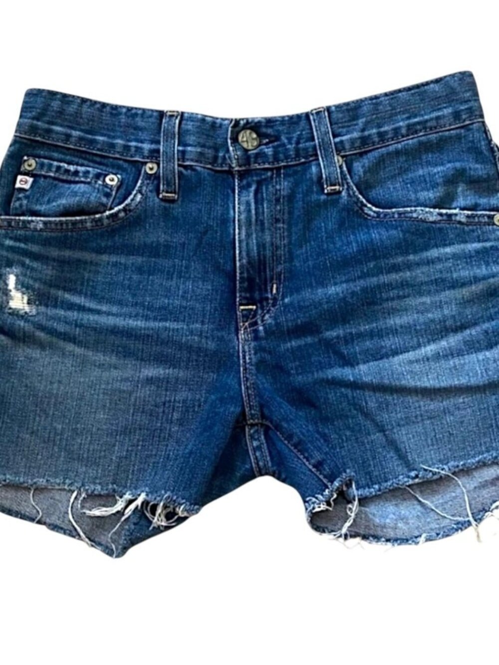 Ag Adriano Goldschmied boyfriend cut-off shorts - size 26